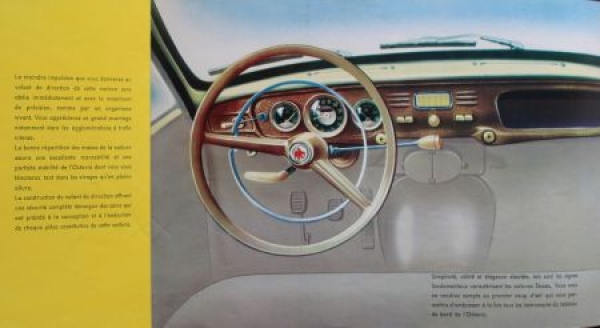 Skoda Octavia Modelprogram 1957 Carbrochure (4702)